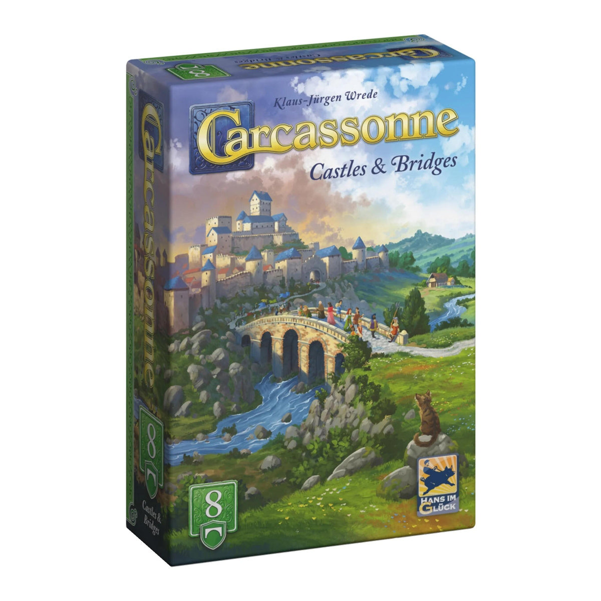 Carcassonne Expansion 8 Castles and Bridges (2025 Redesign)