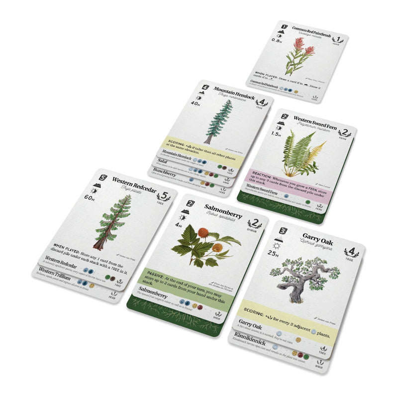 Reforest Plants of the Pacific Northwest Coast Board Game