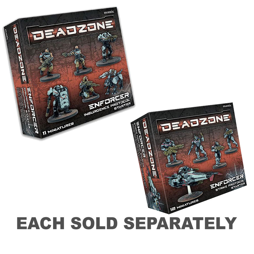 Deadzone Enforcer Protocol Starter Miniatures