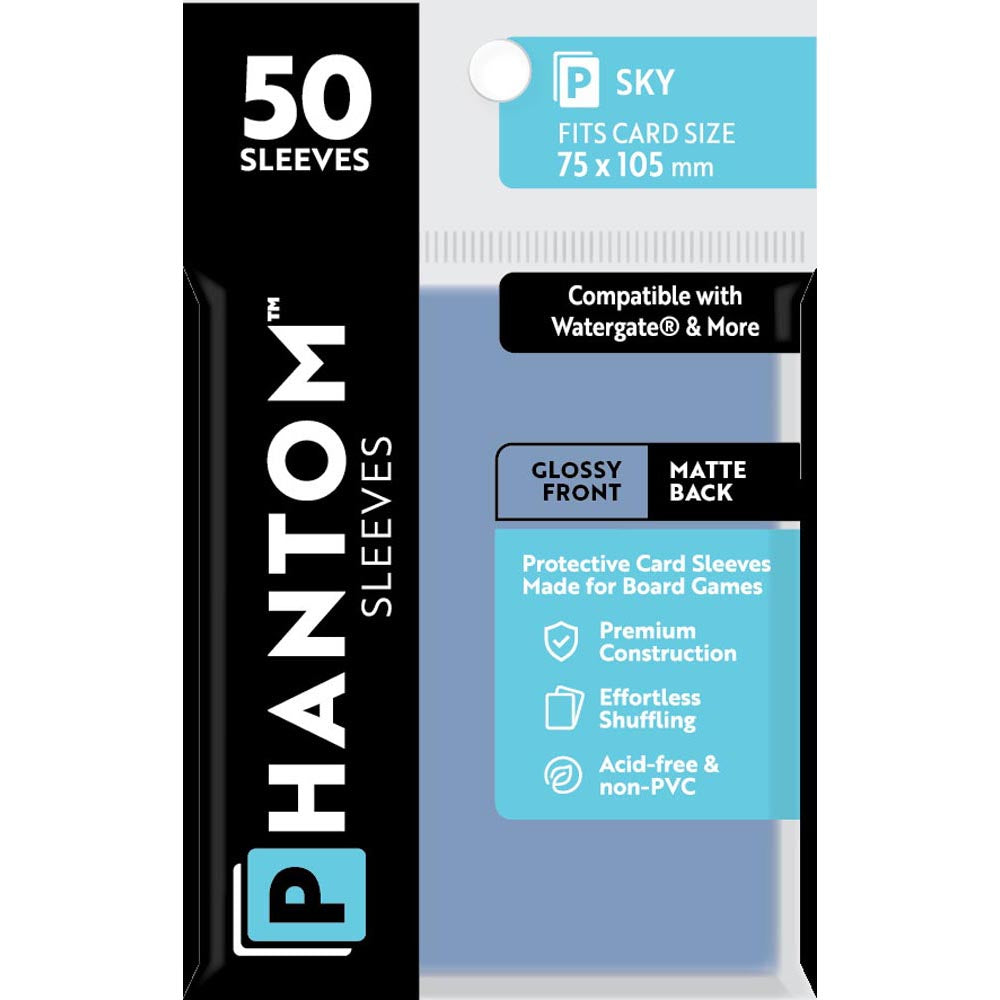 Sky Phantom Sleeves 50pcs (75x105mm)
