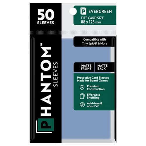 Evergreen Phantom Sleeves 50pcs (88x125mm)
