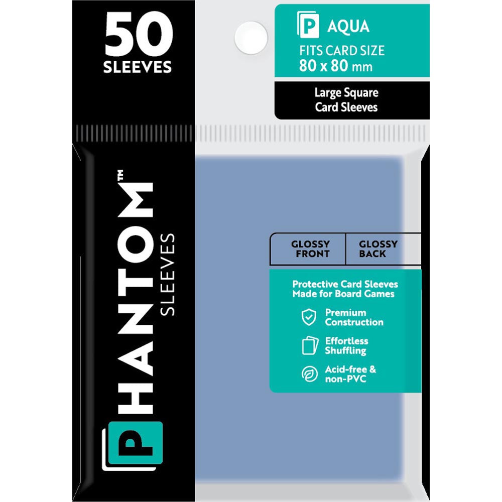 Aqua Phantom Sleeves 50pcs (80x80mm)