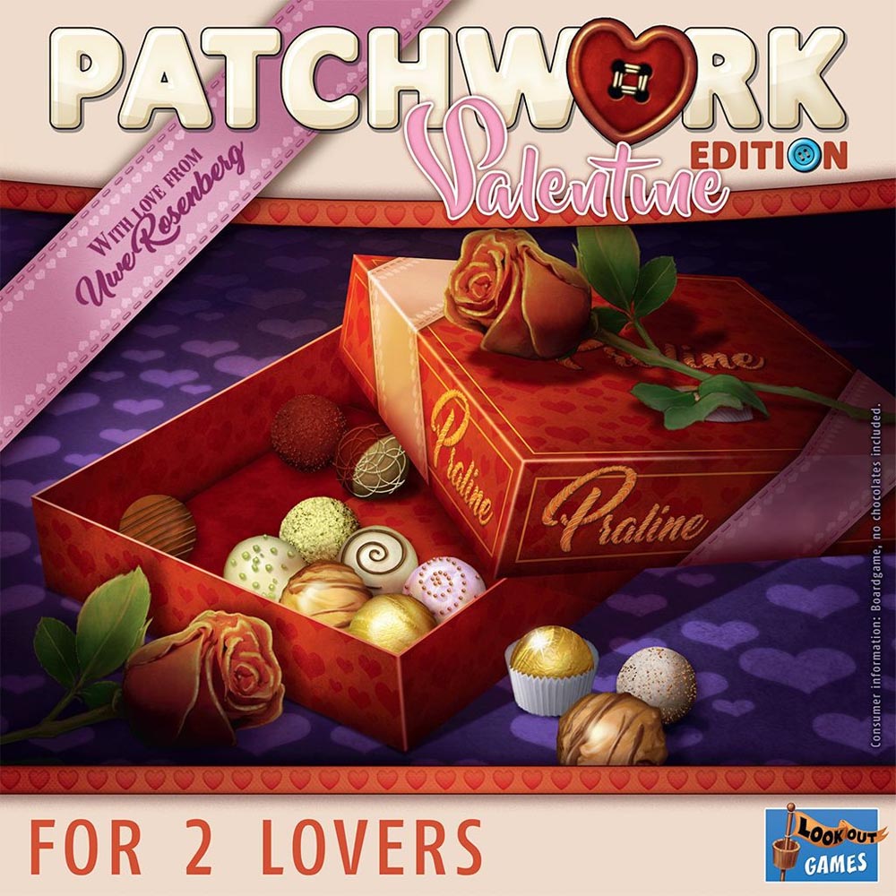 Patchwork Valentine Board Game