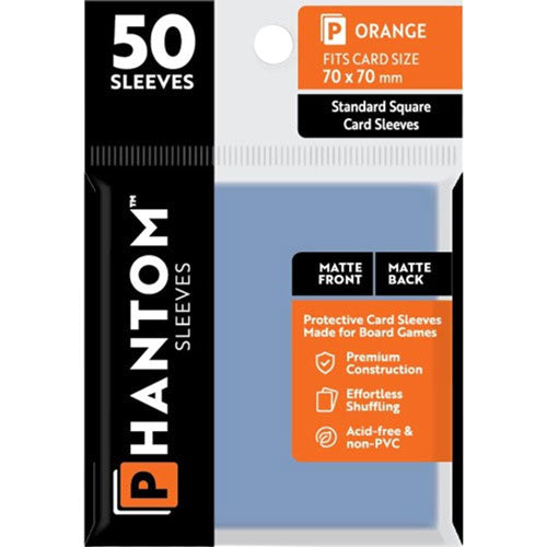 Orange Phantom Sleeves 50pcs (70x70mm)