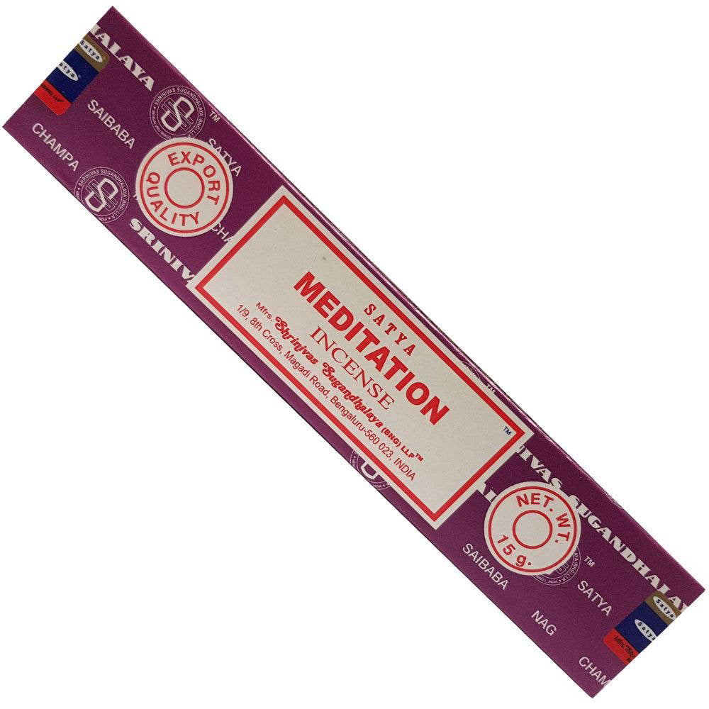 Meditation Incense Satya Sticks 15g