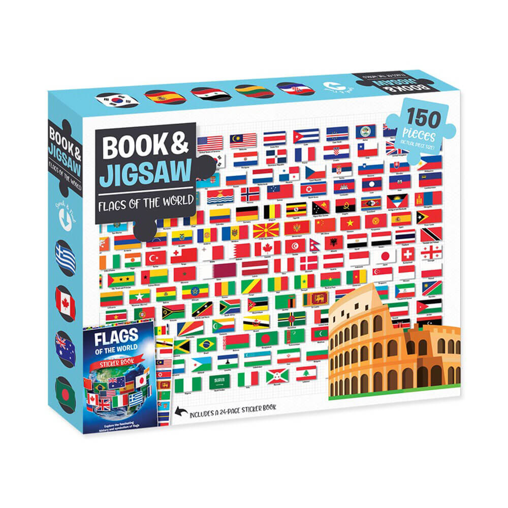 Mindbogglers 24 pages Book with Jigsaw 150pcs