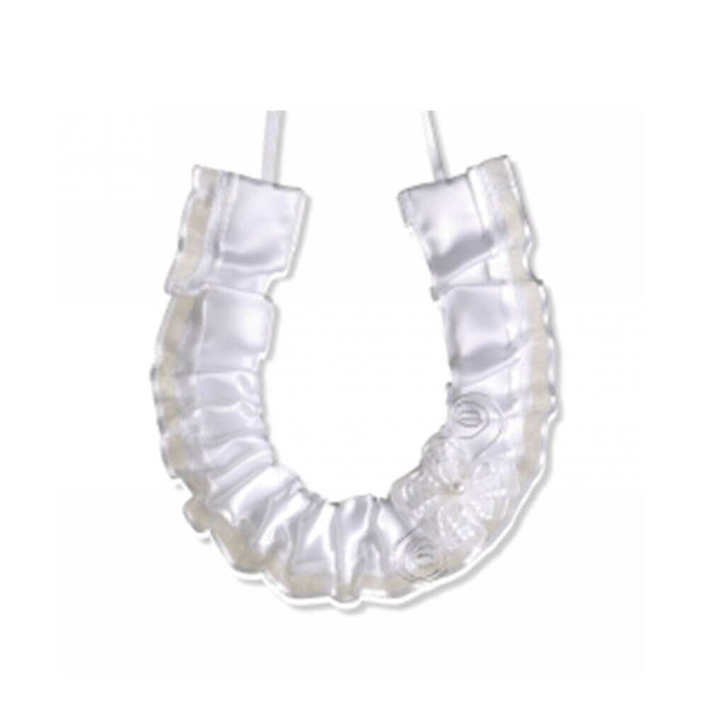 ME-Hufeisen mit Blumenrosetten-Hochzeitsanhänger