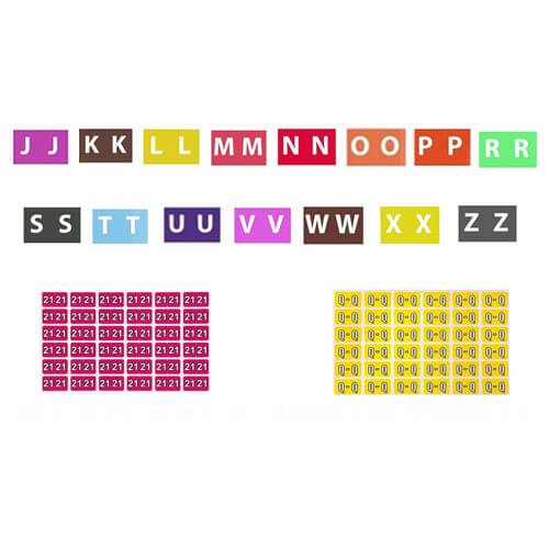Avery Colour Coding Labels 25x38mm 180pk