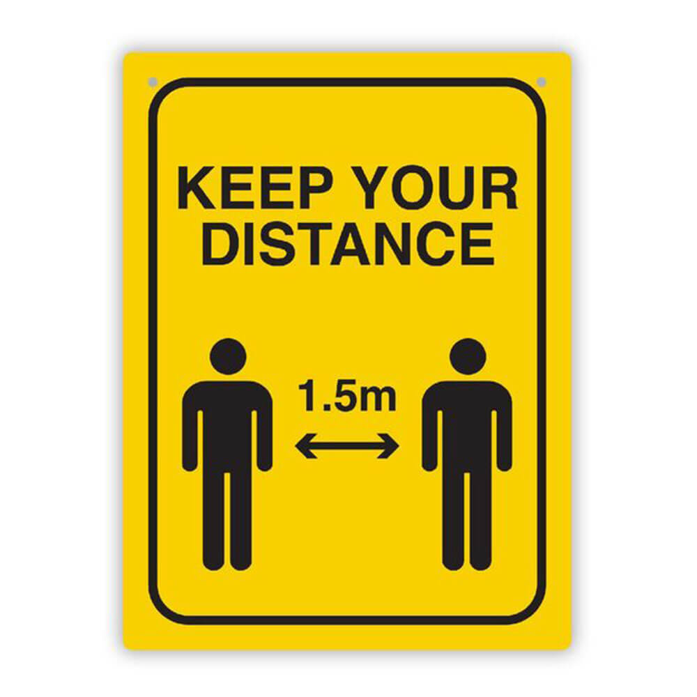 Durus Social Distroncing Wall Znak 225x300 mm