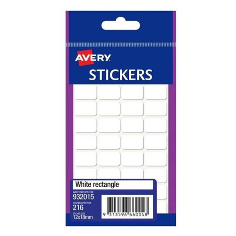 Avery Multi-purpose Rectangle Label (12x18)