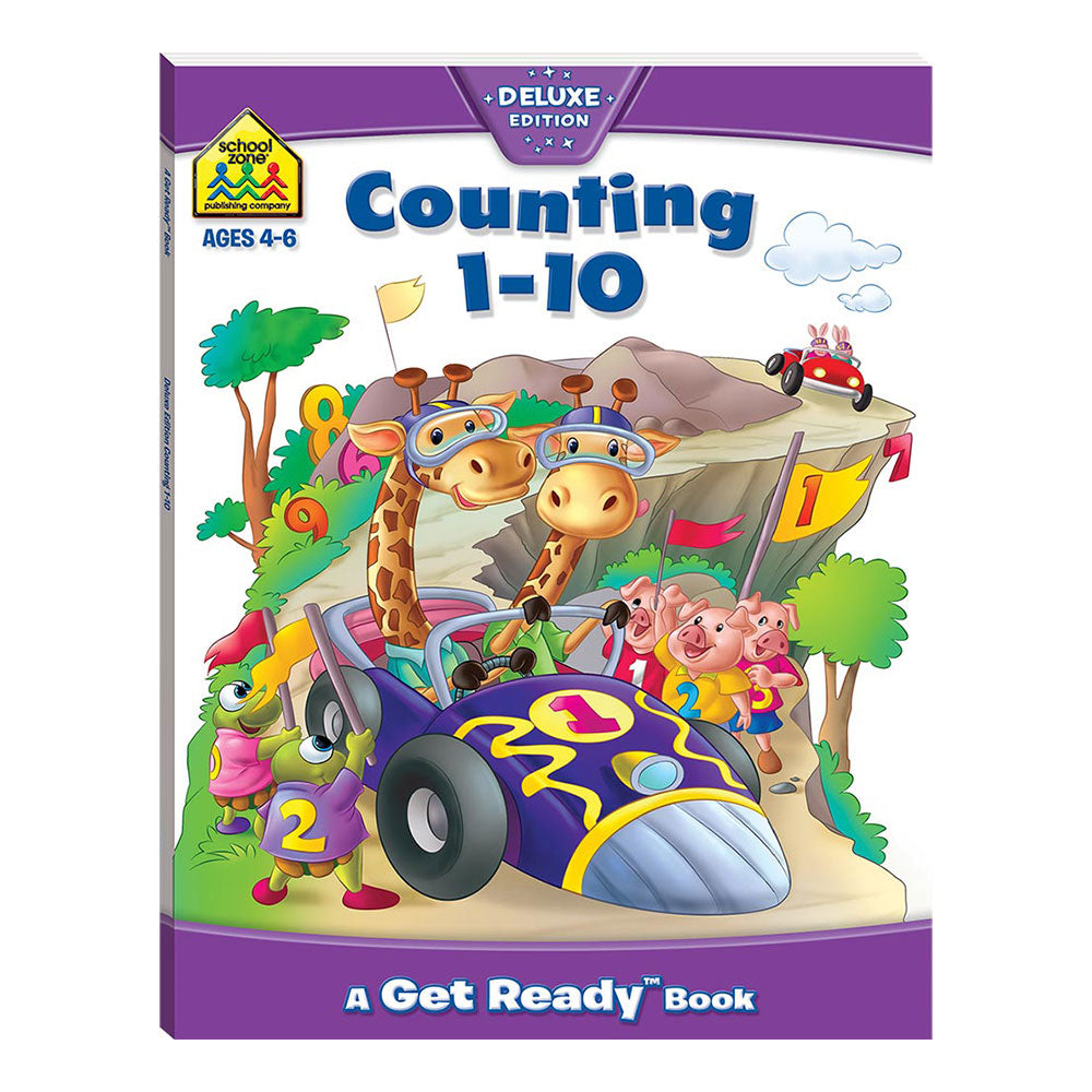 Hinkler Get Ready Counting Book 1-10 (Ages 4-6)
