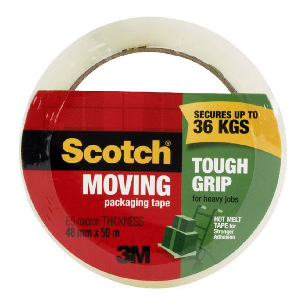 Scotch Tough Grip Moving Packaging Tape (48mmx50m)