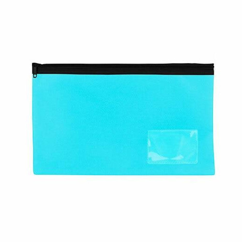 Celco Bright Pencil Case with 1 Zip (Marine Blue)