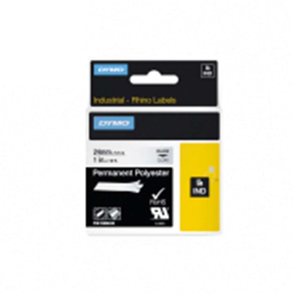 Rhino Pro permanente polyester label tape (24 mmx6m)