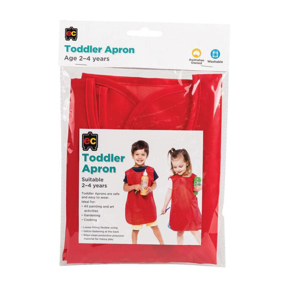 EC Apron for Toddler (Red)