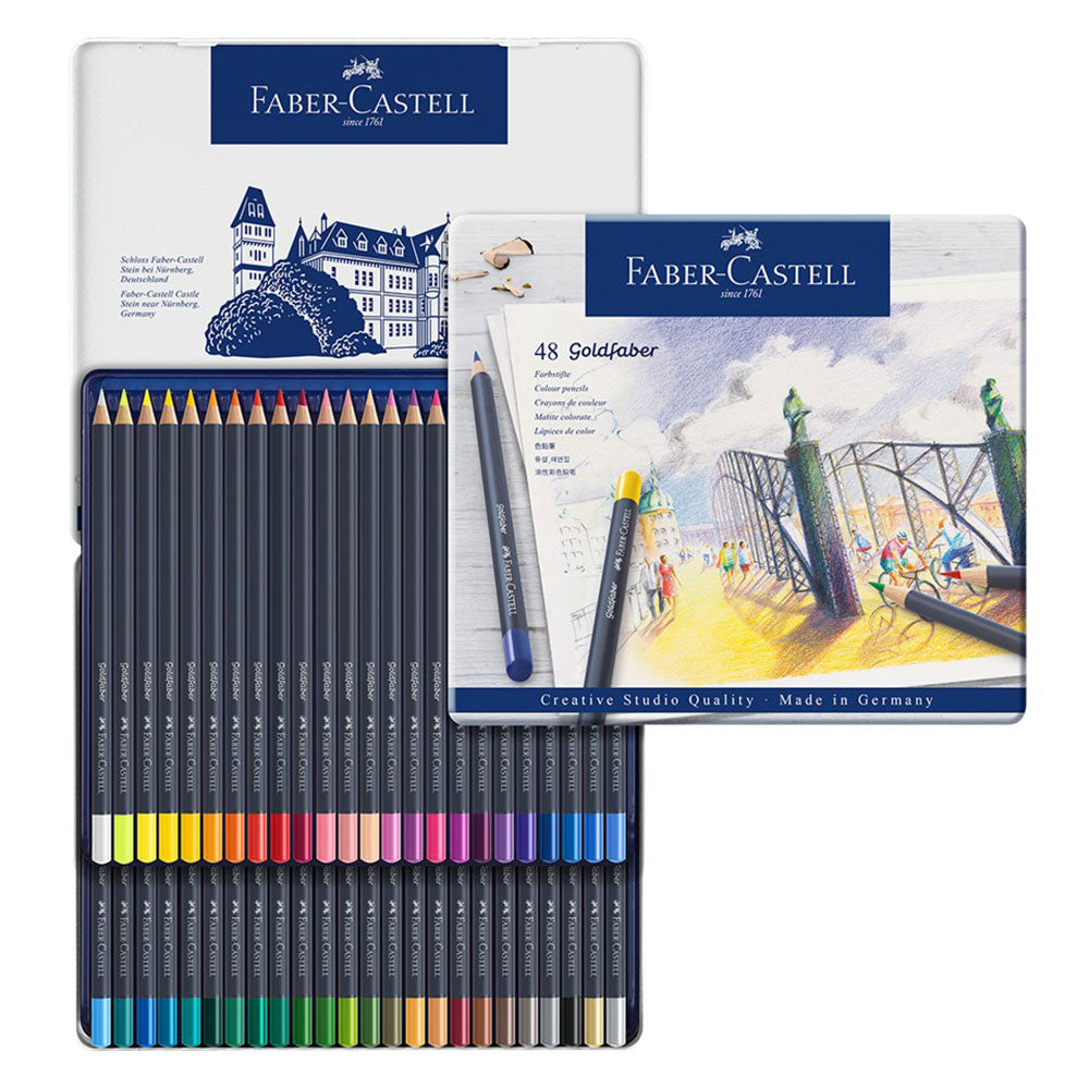 Faber-Castell Goldfaber Colour Pencil in Tin