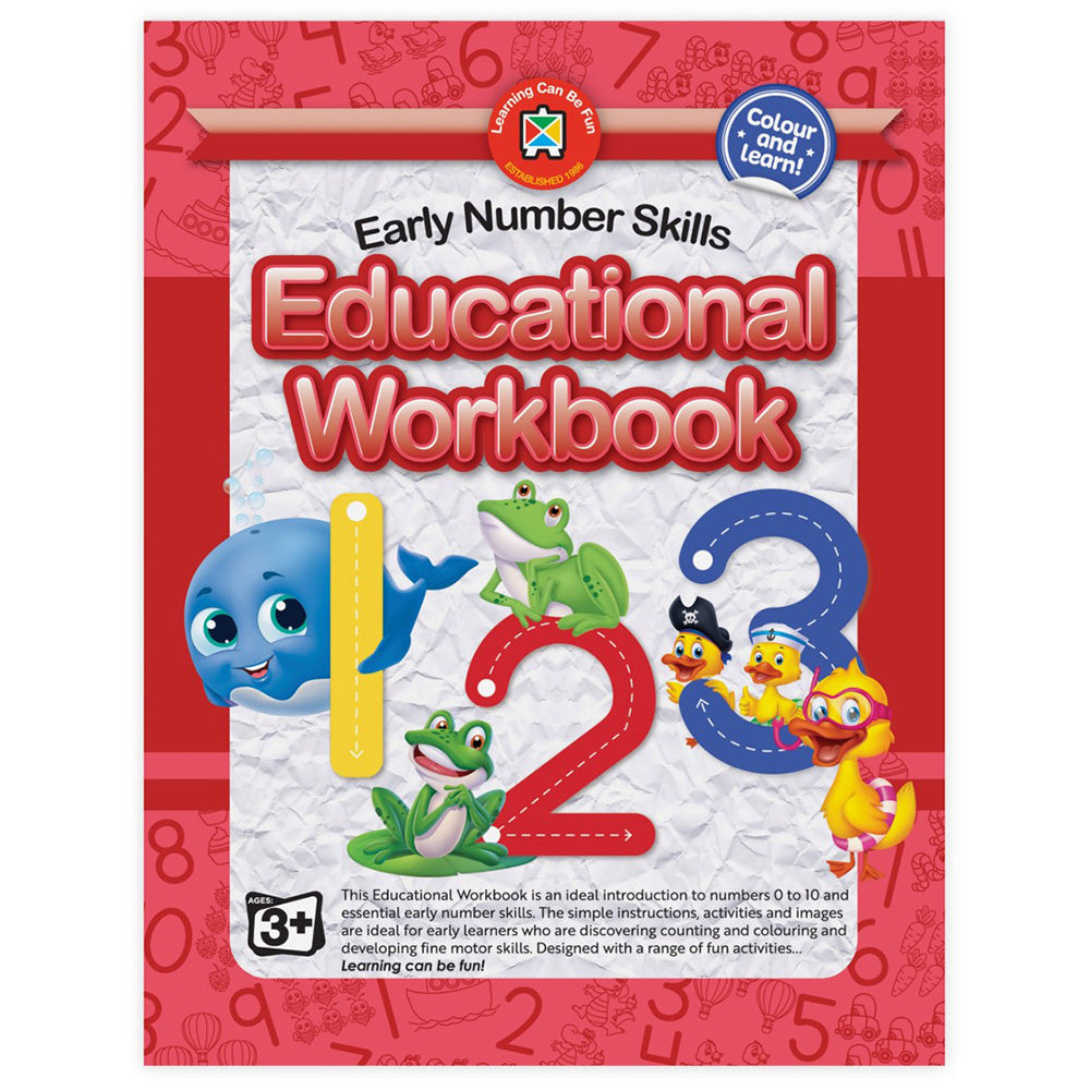 EC Early Number Skills Educational Workbook