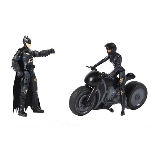 Batman Movie Selina Kyle Bike with Batman Figure 4"