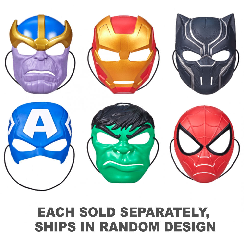 Marvel Avengers Value Super Hero Mask (1pc Random Style)