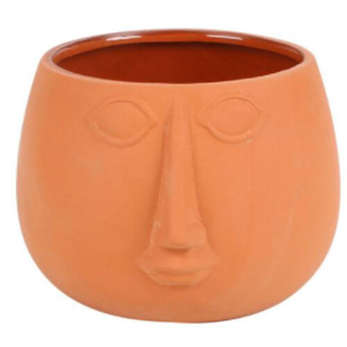 Dahla Ceramic Face Planter