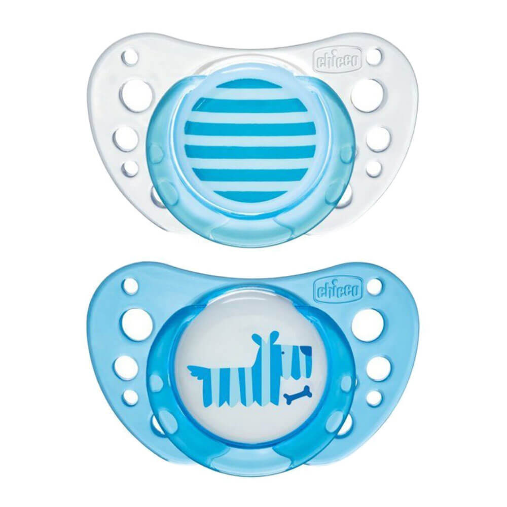 Chicco Latex Physio Air Rubber Pacifier 2pc (Boy)