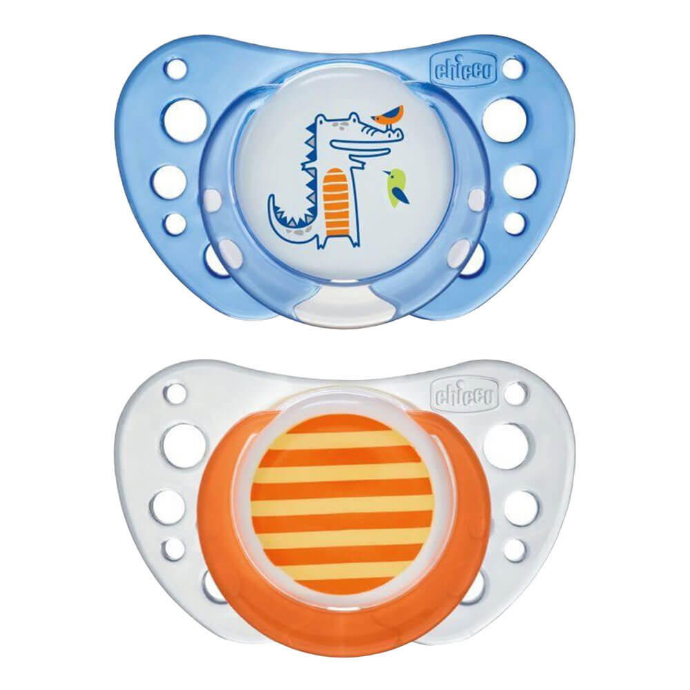 Chicco Latex Physio Air Rubber Pacifier 2pc (Boy)