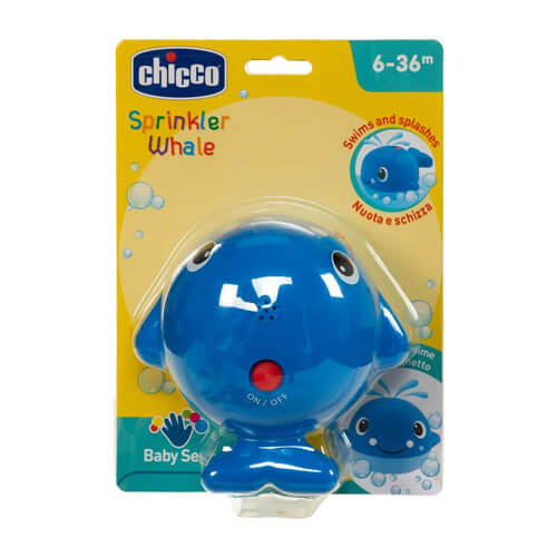 Chicco Toy Sprinkler Whale Bath Toy