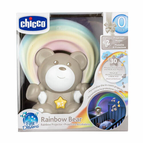 Chicco Rainbow Bear Nightlight (Neutral)