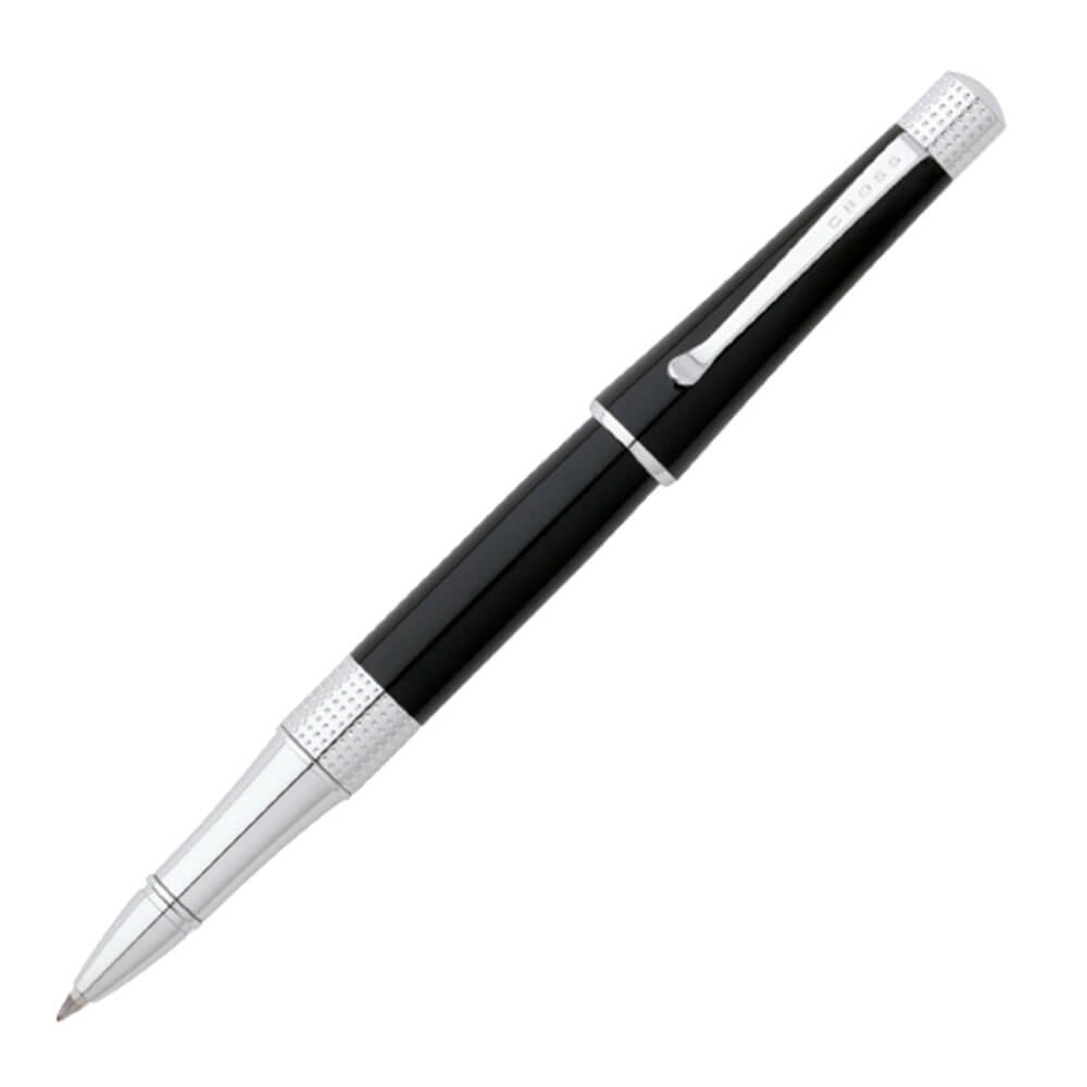 Cross Beverly Rollerball Pen (Black and Chrome)