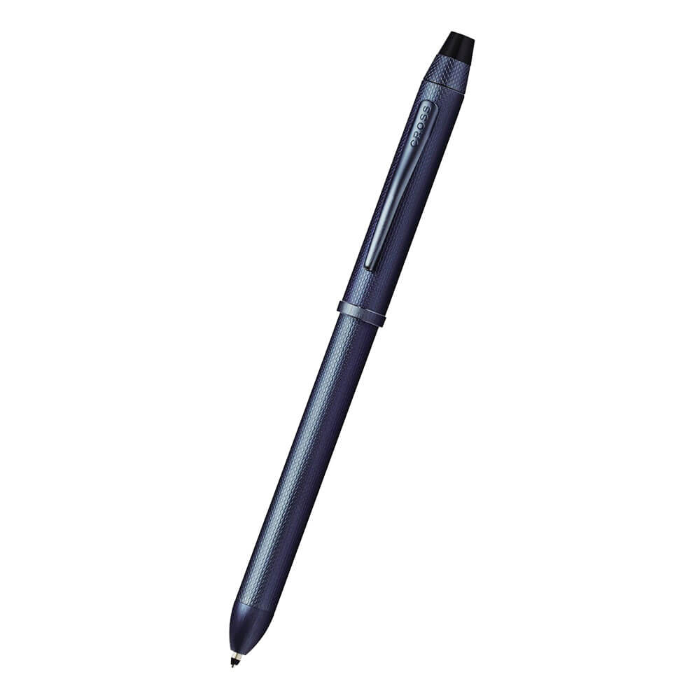 Cross Tech3+ Multifunction Pen with Dark Blue PVD