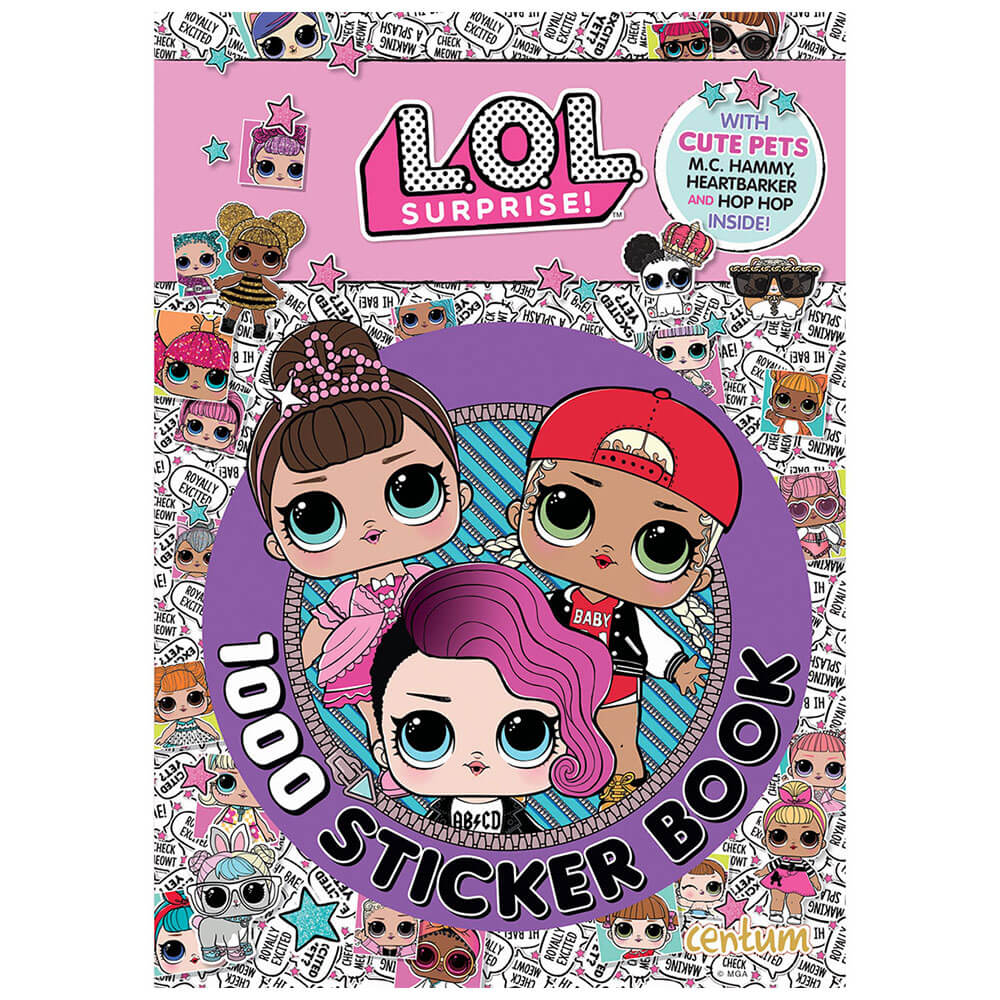 L.O.L. Surprise! 1000 Sticker Book