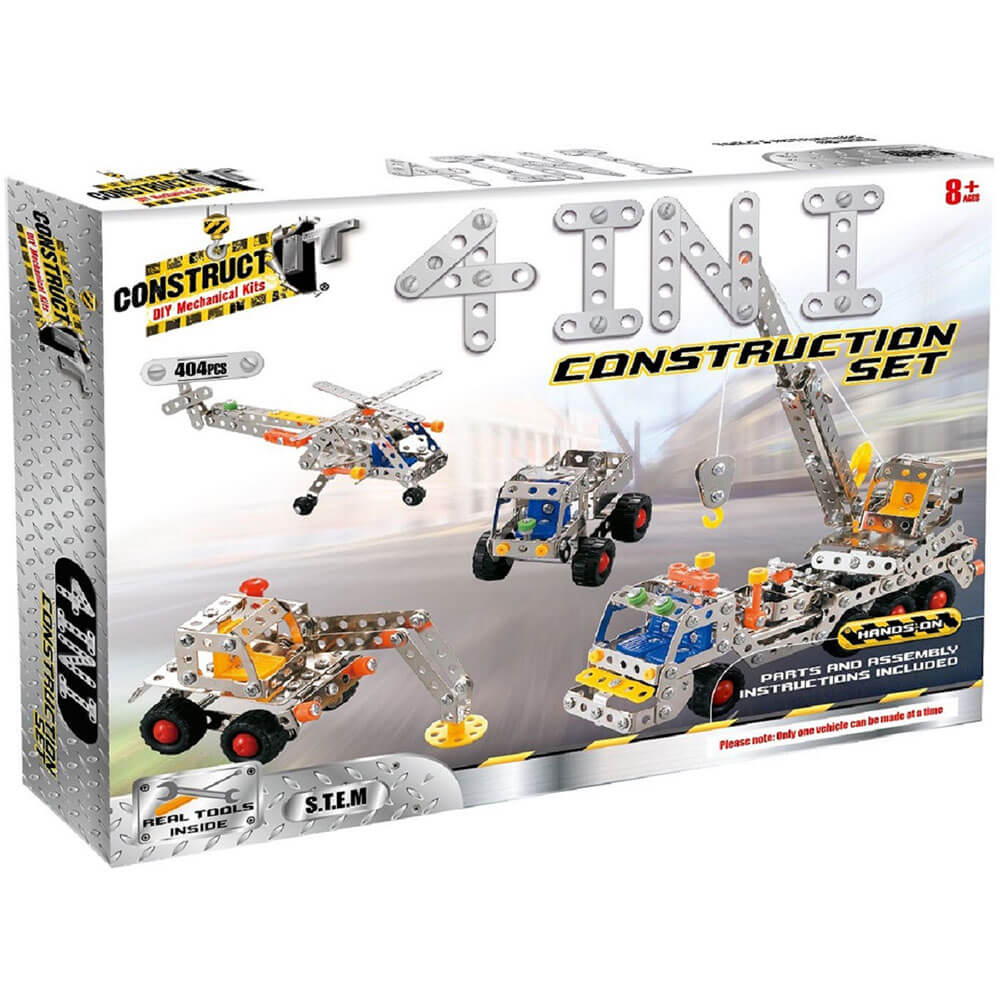 Construct It 4-in-1 Construction Set