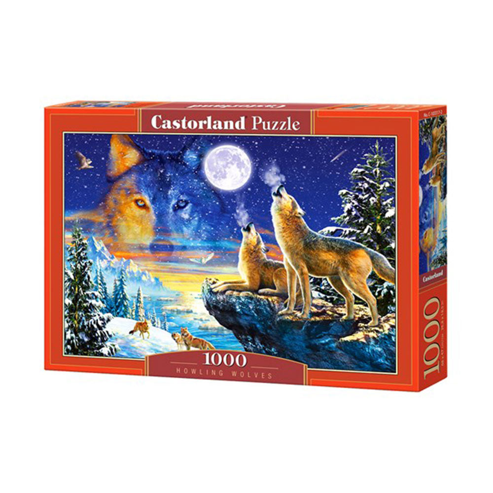 Castorland Howling Wolves Jigsaw Puzzle 1000pcs