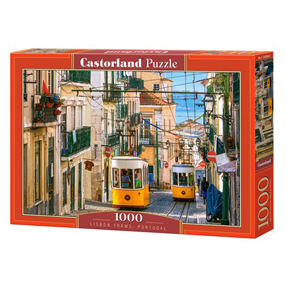 Castorland Lisbon Trams Portugal Jigsaw Puzzle 1000pcs