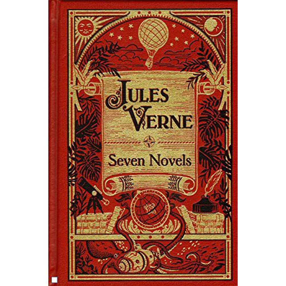 Jules Verne: Seven Novels (Leatherbound Classics)