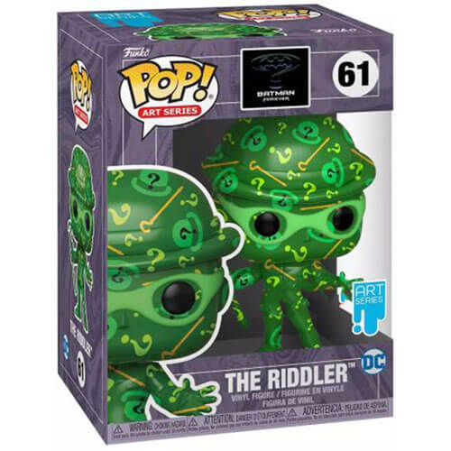 Riddler (Artist Series) US Exc. Pop! Vinyl with Protector