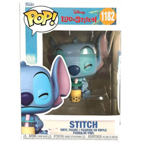 Lilo and Stitch Stitch with Boba US Exclusive Pop! Vinyl