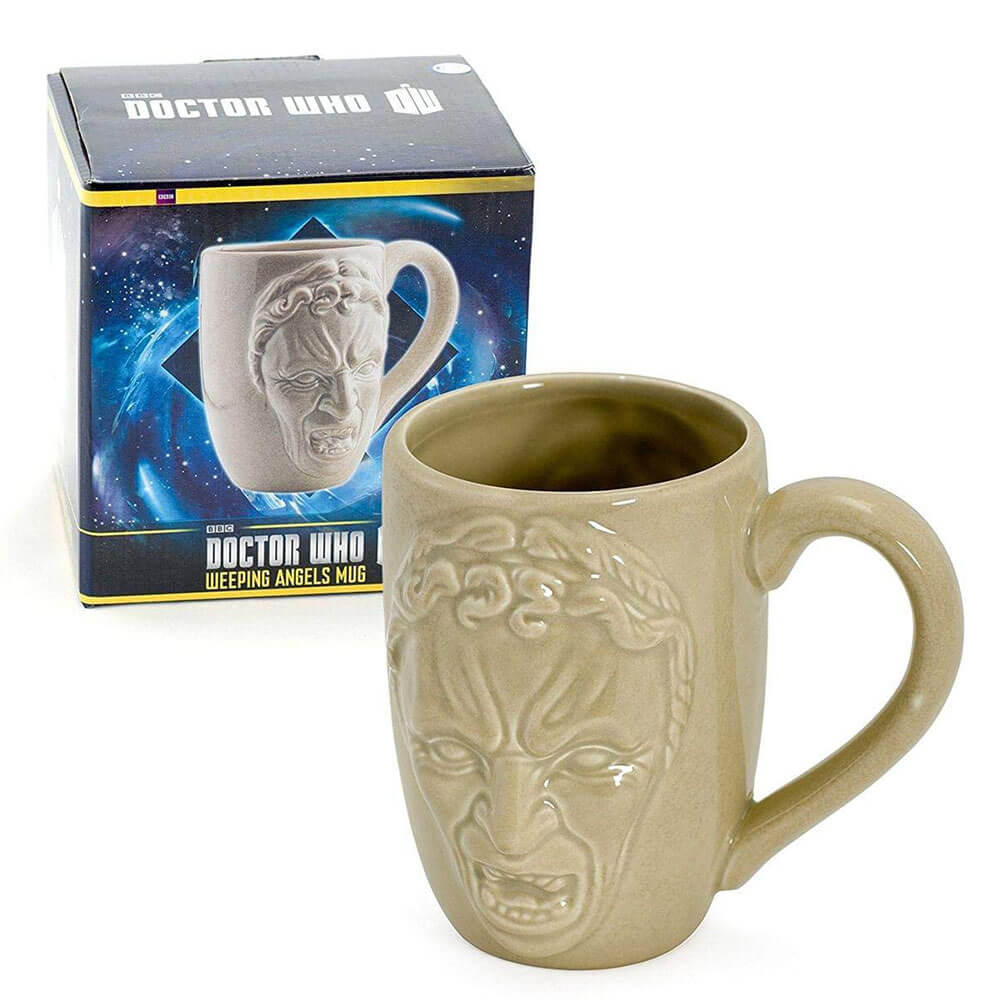 Doctor Who Weeping Angel Moulded Mug