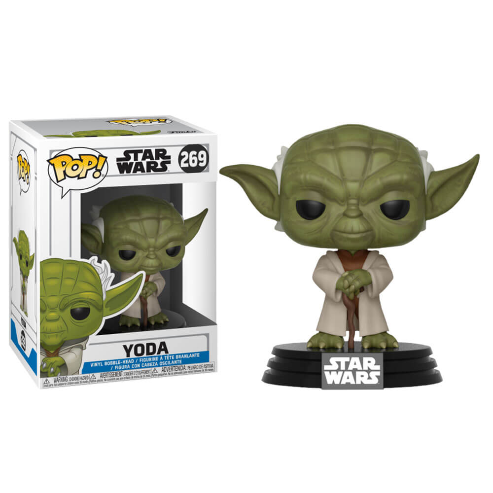 Funko Star Wars The Clone Wars Yoda Pop！ビニール - 最新のバイ
