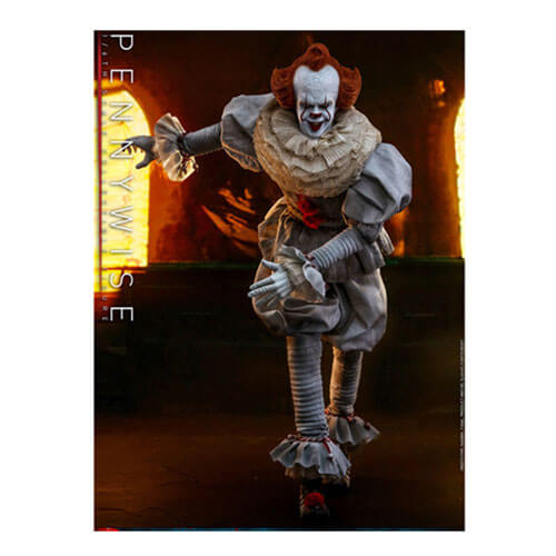 It Chapter 2 Pennywise w/ Balloon 1:6 Scale 12" Action Fig