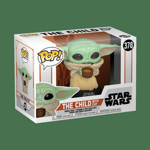 Star Wars The Mandalorian The Child with Cup Pop! Vinyl
