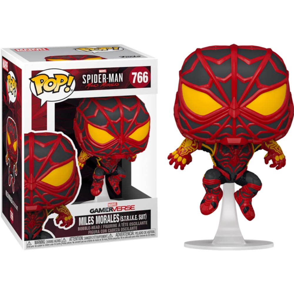 Spider-Man: Miles Morales S.T.R.I.K.E. Suit Pop! Vinyl