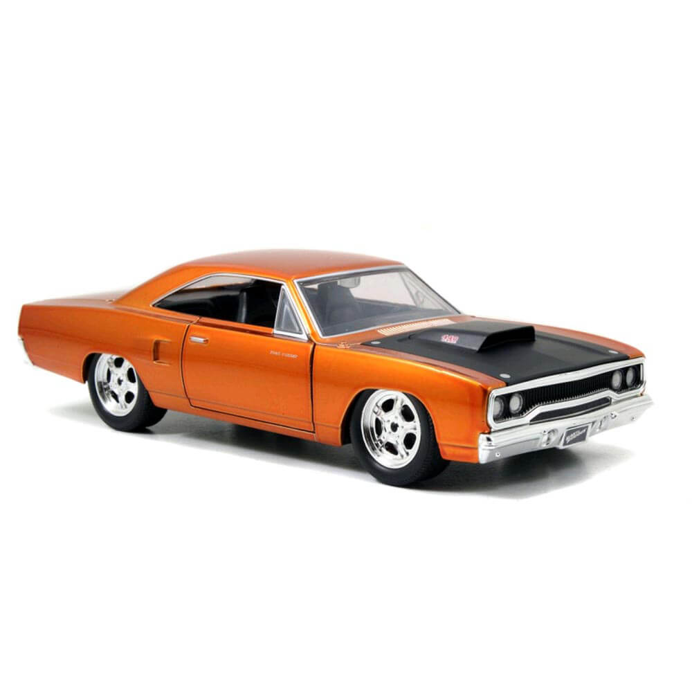 F&F '70 Plymouth Road Runner BK 1:24 Scale Hollywood Ride