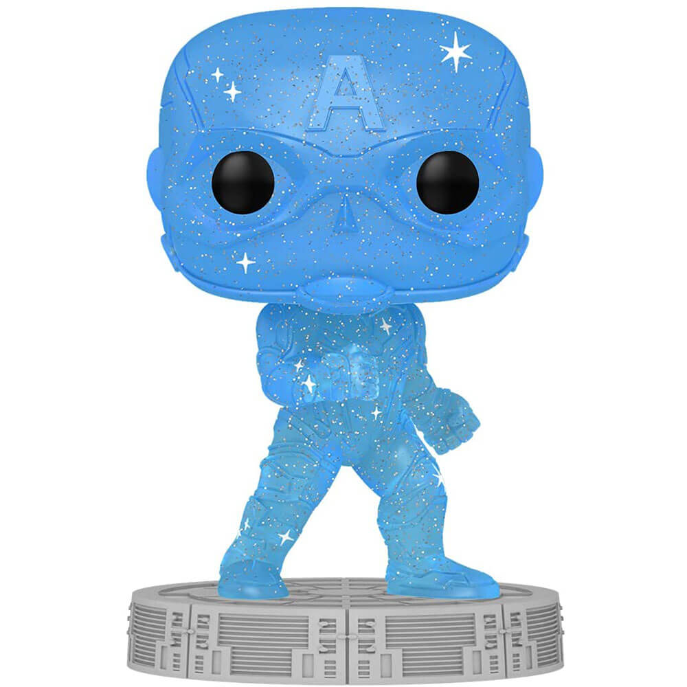 Avengers Captain America Infinity Saga Blue Pop! Vinyl