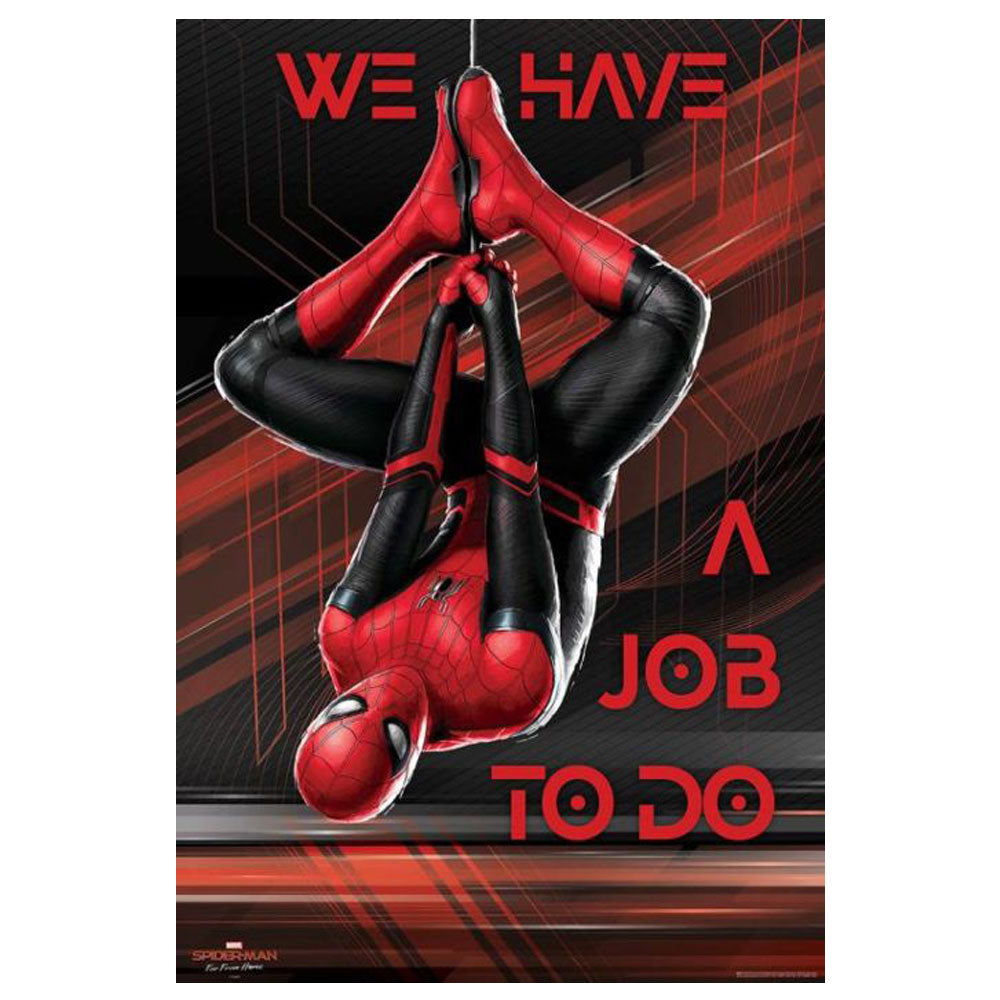 Spider-Man Far From Home Job To Do Poster
