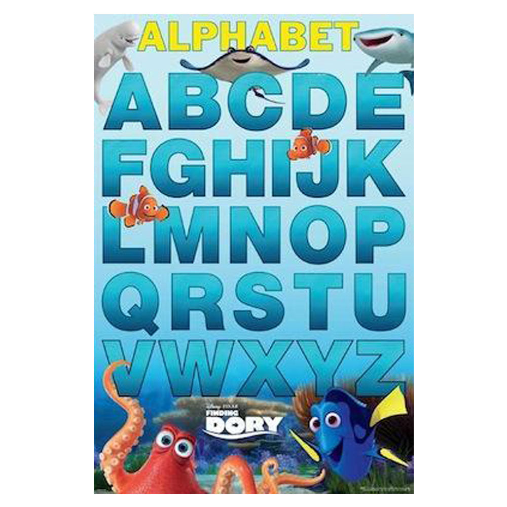 Finding Dory ABC Poster