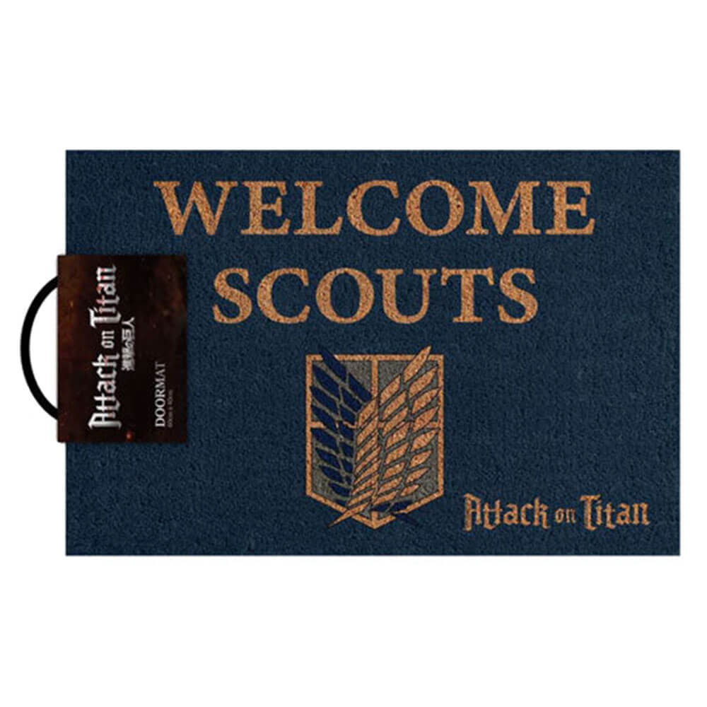 Attack on Titan Welcome Scouts Doormat