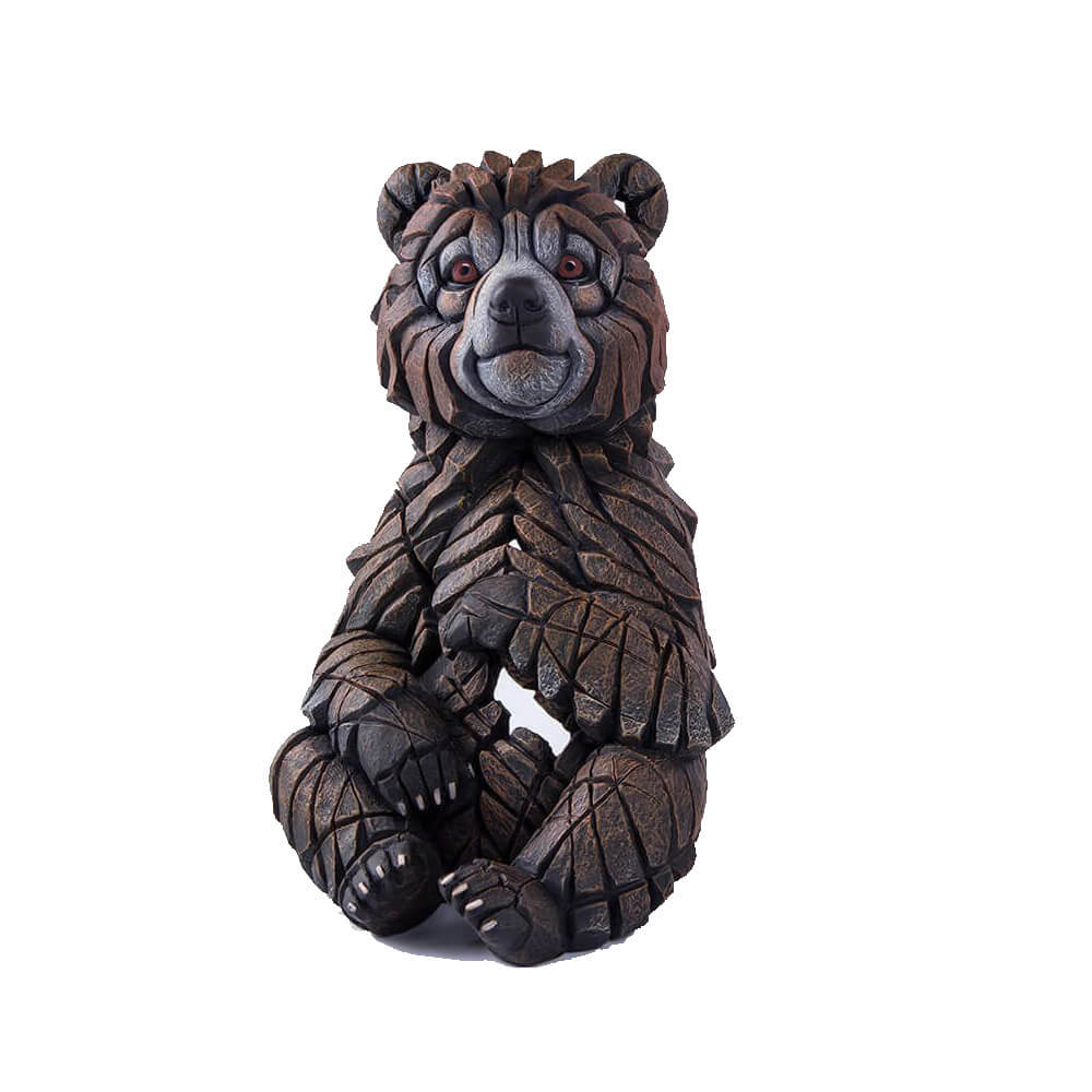 Edge Sculpture Bear Cub Figure