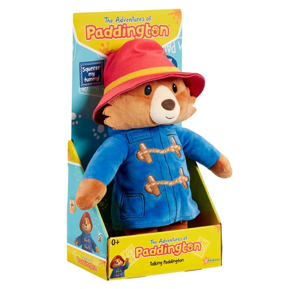Paddington Bear TV Series Talking Paddington Soft Toy