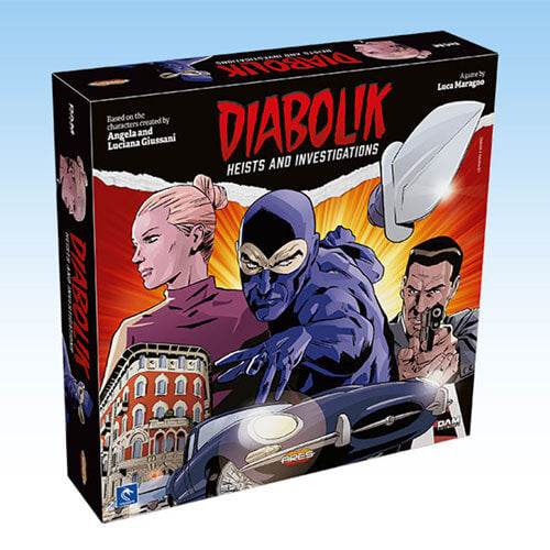 Diabolik Heists and Investigations Board Game
